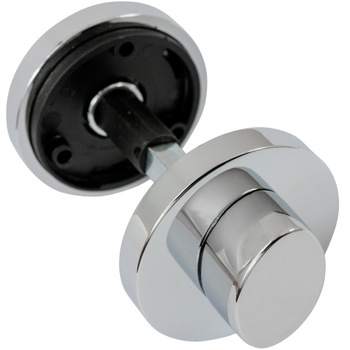 ZAMKNIĘCIE DRZWI MOSIĄDZ CHROMOWANY ∅ 50 x H 24 mm (N)