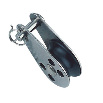 BLOK POJEDYNCZY Z PRZETYCZKĄ 26 MM LINA 6 MM