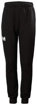 HELLY HANSEN SPODNIE DZIECIĘCE DRESOWE (41708) JUNIORS HH LOGO PANT CZARNE