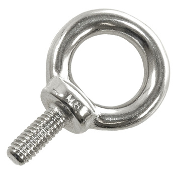 UCHO Z GWINTEM M6, 27MM, AISI316