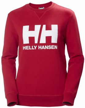 Bluza damska Helly Hansen HH LOGO CREW SWEAT (34003) RED