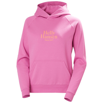 BLUZA DAMSKA HELLY HANSEN W CORE GRAPHIC HOODIE 54239 META PINK