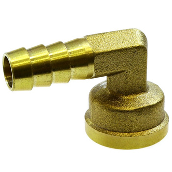 KRÓCIEC KOLANKOWY BRASS 90 F 3/8" X 10MM