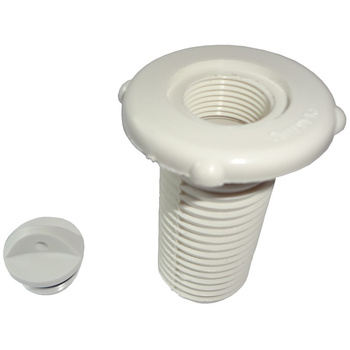 KOREK ODPŁYWOWY ROUND D48MM L76MM BIAŁY