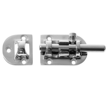 ZASUWKA DRZWIOWA , STAL NIERDZEWNA 91x39MM