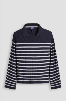 SWETER DAMSKI MARINA MILITARE AMERIGO VESPUCCI GRANAT PASY