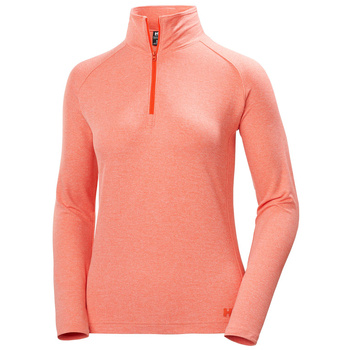 BLUZA DAMSKA HELLY HANSEN VERGLAS 1/2 ZIP TREKKING (62965) CHERRY TOMATO