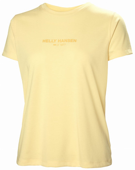 KOSZULKA DAMSKA HELLY HANSEN ALLURE T-SHIRT (53970) YELLOW CREAM
