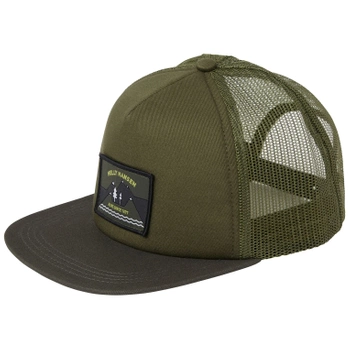 CZAPKA Z DASZKIEM HELLY HANSEN   FLATBRIM TRUCKER  (67155) GREEN