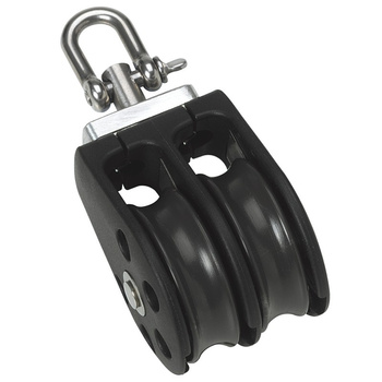 BLOCZEK D 45MM SWIVEL ROZMIAR 3 CZARNY