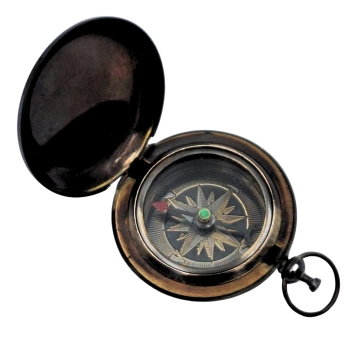 KOMPAS RĘCZNY W STYLU RETRO