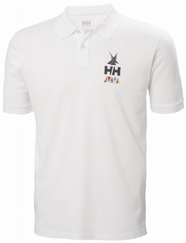 Koszulka męska Helly Hansen KOSTER POLO (34299) WHITE