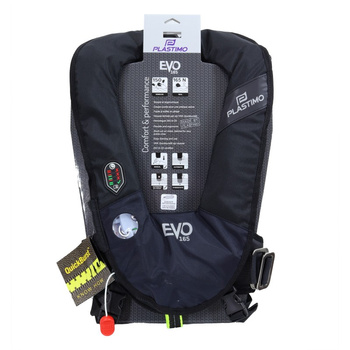 PNEUMATYCZNA KAMIZELKA EVO 165N AUTOMAT HARNESS BLACK, PRO-SENSOR (W) (X)