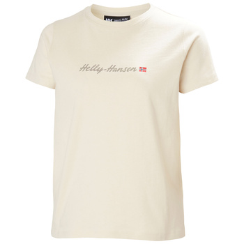 KOSZULKA DAMSKA HELLY HANSEN W CORE GRAPHIC T-SHIRT 2.0 54592 CREAM