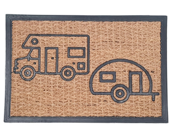 WYCIERACZKA KOKOS DO KAMPERA PRZYCZEPY 60x40 CM ARISOL - z motywem kamper i przyczepa