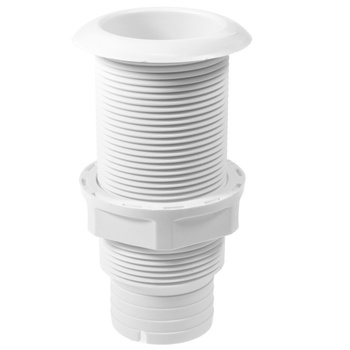 PRZEJŚCIE POKŁADOWE 1 1/2" x 38 mm, L117mm, BIAŁE