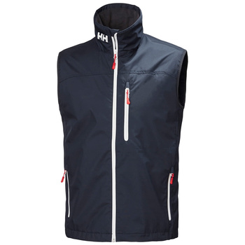 BEZRĘKAWNIK MĘSKI  HELLY HANSEN  CREW VEST (30270)  GRANATOWA