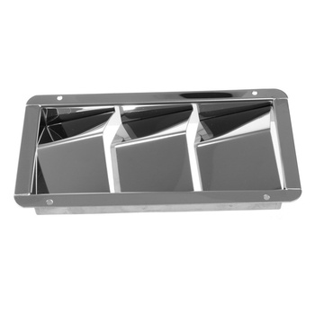 KRATKA WENTYLACYJNA, STAL NIERDZEWNA A2, L210, W111MM