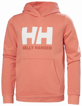 BLUZA DZIECIĘCA HELLY HANSEN   LOGO  2.0 (41677) PEACH ECHO