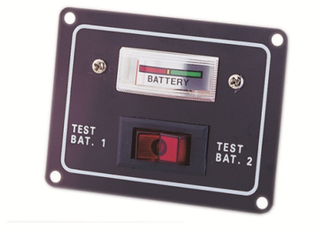 TESTER BATERII NA 2 AKUMULATORY - TEST NAŁADOWANIA BATERII AKUMULATORA 12V