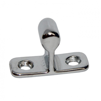 GŁOWICA STOPERA DO DRZWI 1309.C, MOSIĄDZ CHROMOWANY