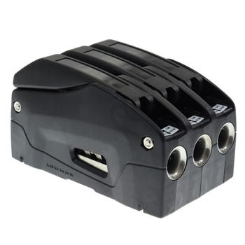 STOPER D1 POTRÓJNY 06-08MM CZARNY