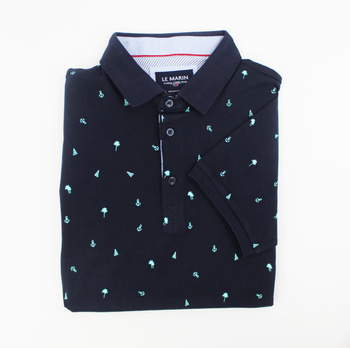 KOSZULKA  MĘSKA POLO LE MARIN  O2023 MIX WZORÓW