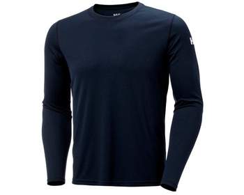 KOSZULKA MĘSKA HELLY HANSEN UF50+ BLOCKER TECH CREW (48364) NAVY