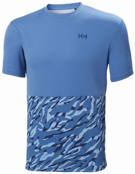 KOSZULKA MĘSKA HELLY HANSEN UPF50+ LIFA® ACTIVE SOLEN RELAXED 49505  AZURITE