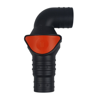 ZAWÓR ZWROTNY JEDNOKIERUNKOWY KĄTOWY NA WĄŻ 33 - 38 MM SEAFLO SFENV1-W150-01 - zawór jednokierunkowy do systemów wodnych z wyjściem 38 mm