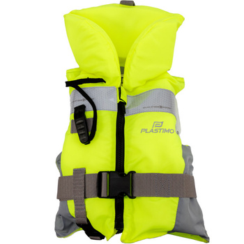 KAMIZELKA RATUNKOWA DZIECIĘCA KIDO ŻÓŁTA 100N - WAGA 3-8 KG