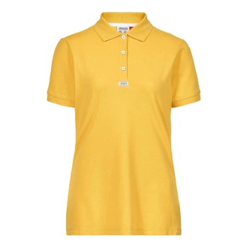 KOSZULKA DAMSKA MUSTO  POLO  82168  WOMEN'S ESSENTIAL PIQUE POLO SHIRT ŻÓŁTA