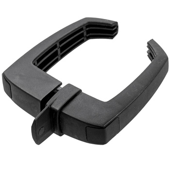 HANDLE FOR PLEXIGLASS DOOR AND HATCH, BLACK