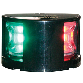 LAMPA NAWIGACYJNA DZIOBOWA DWUSEKTOROWA LED - 12V FOS OBUDOWA CZARNA