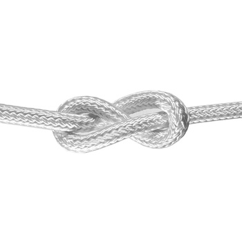 LINA XM POLYESTER FLEXIBLE BRAIDED WHITE 14MM (W) (X)