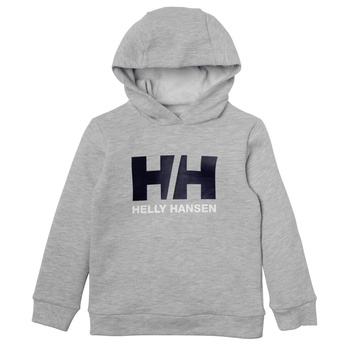 BLUZA DZIECIĘCA HELLY HANSEN LOGO HOODIE 40453 SZARA