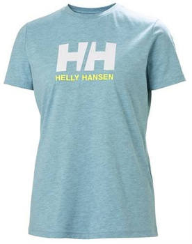 HELLY HANSEN KOSZULKA DAMSKA (34112) W HH LOGO T-SHIRT MIĘTOWA (TURKUSOWA)