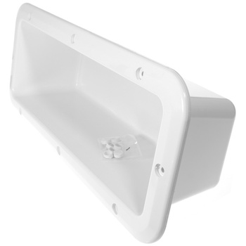 POJEMNIK NA GAŚNICĘ 1KG BIAŁY BEZ POKRYWY