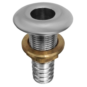 PRZEJŚCIE BURTOWE CHROM BRASS H 1/2" X 19MM