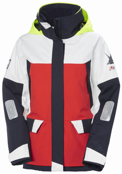 KURTKA DAMSKA HELLY HANSEN ŻEGLARSKA SZTORMIAK NEWPORT COASTAL SAILING (34333) RED