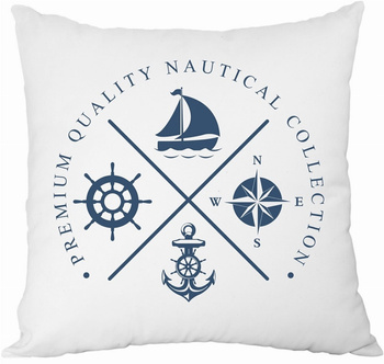 PODUSZKA MARYNISTYCZNA PREMIUM 4 BIAŁA