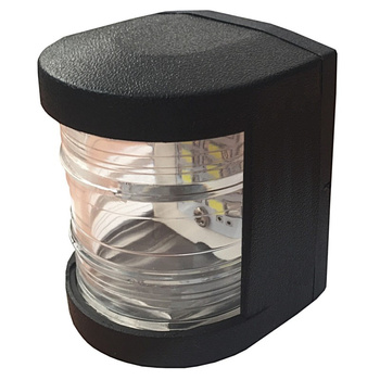 LAMPA NAWIGACYJNA RUFOWA DO 12m LED - 12V OBUDOWA CZARNA