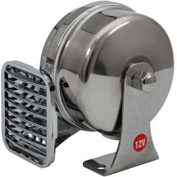 SYGNAŁ DŹWIĘKOWY MT1-H 12V CHROM - WYSOKI TON