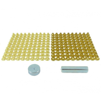 ZESTAW NITY DO TKANIN 7/5mm, MOSIĄDZ 100 szt. + ZABIJAK