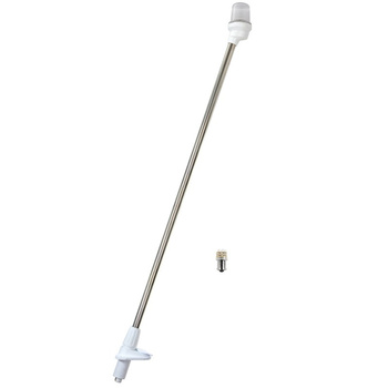 LAMPA NAWIGACYJNA NA MASZCIE 105 CM BIAŁA 360 KOTWICZNE LED - 12V OBUDOWA BIAŁA Z GNIAZDEM