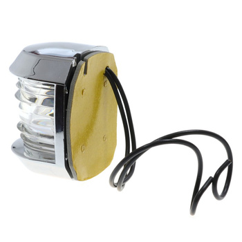 LAMPA NAWIGACYJNA MASZTOWA SILNIKOWA DO 12m - 12V JUNIOR OBUDOWA CHROMOWANA (W)