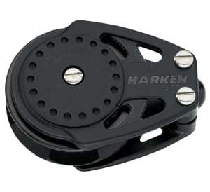 HARKEN BLOK LEŻĄCY KABESTANOWY 57MM CARBO