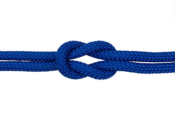 LINA POLIPROPYLENOWA Z RDZENIEM 7 MM NIEBIESKA