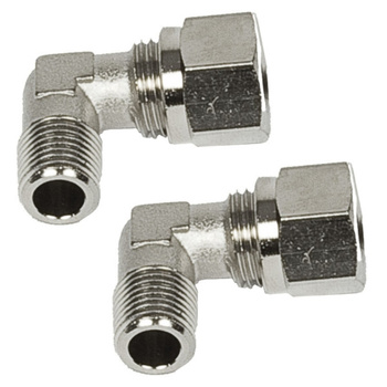 ZŁĄCZKI HYDRAULICZNE 90 THREAD 3/8" PAIR