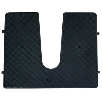 NAKŁADKA PAWĘŻY 450X360 WYCIĘTA CZARNA